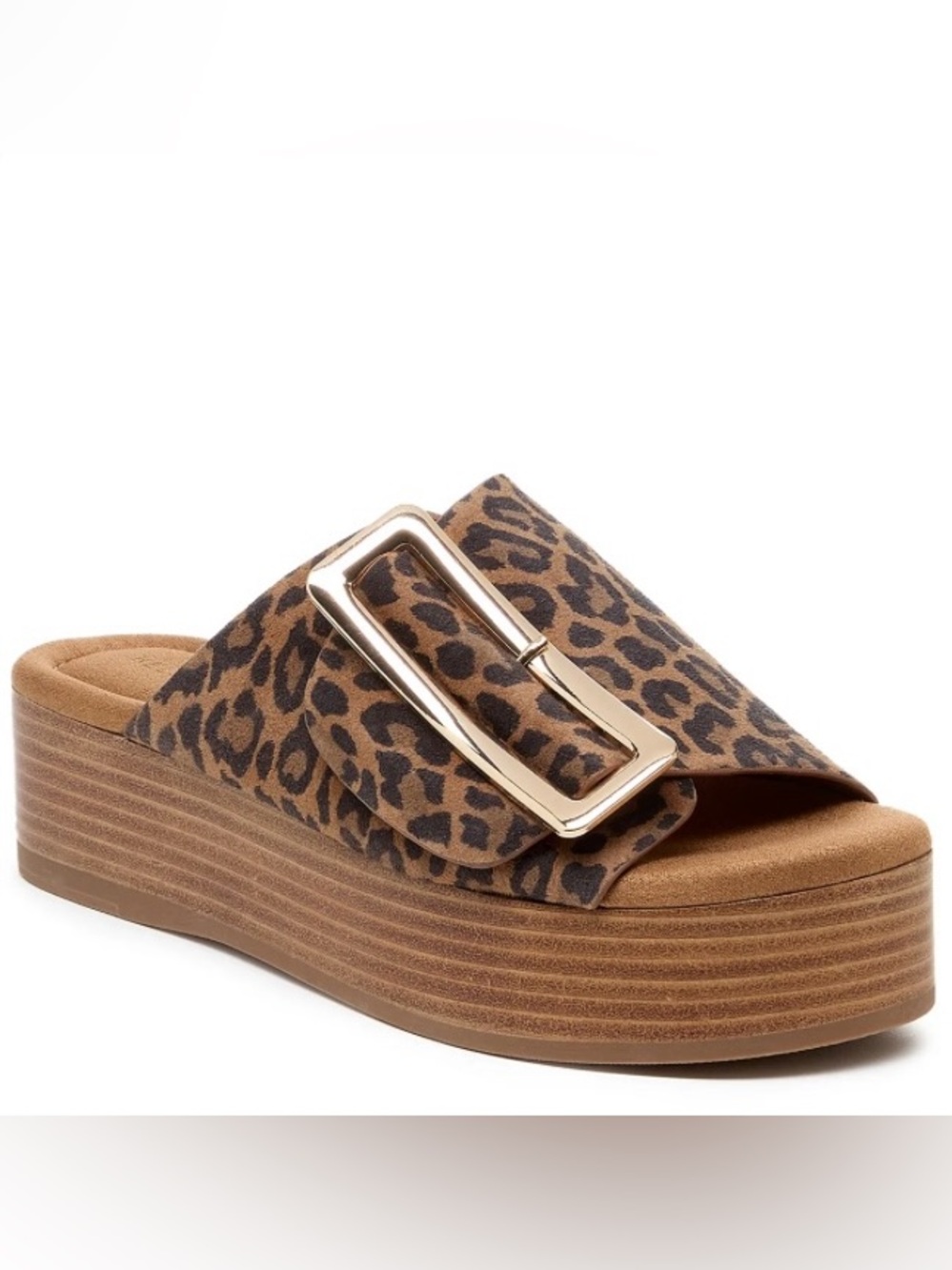 Kelsi Dagger Leopard Brooklyn Dover Platform Sandal